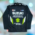Indispensable -Quality And Durablity -Suzuki Full Sleeve Jersey T-shirt For Men- Innovative Preferble - Low Hassle and Maintanance. 