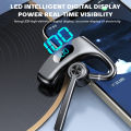 Group Vertical V600 Wireless Headphones Open Ear Hanging Headset Noise Canceling Stereo Headphones With LED Battery Display. 