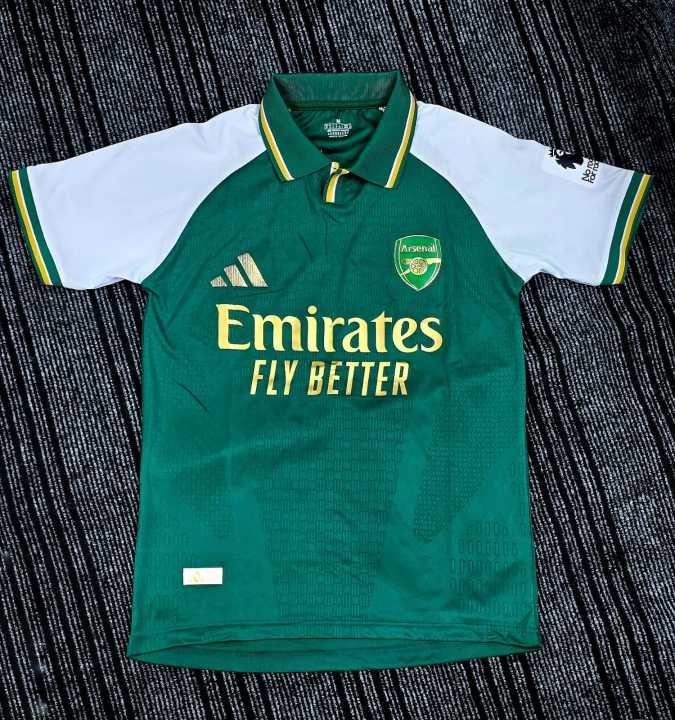 Arsenal 2026/27 special edition green and white jersey