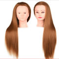 Mannequin Head With Hair Styling Dye Cutting Hairdresser Training Head Cologo. 