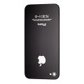Black Replacement Back Glass Cover for iPhone 4S.