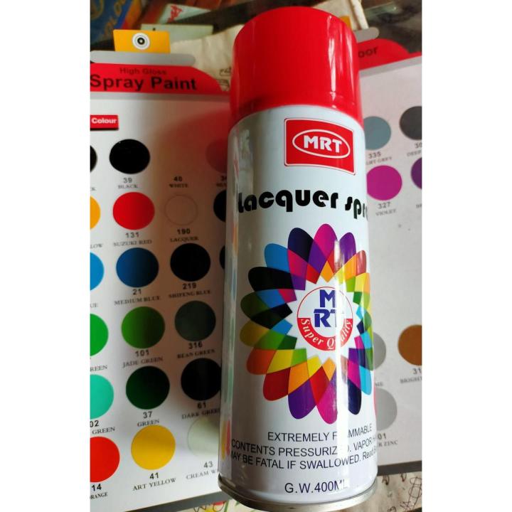 Spray Paint Color- Red Use For Bike & Bycicel Etc.