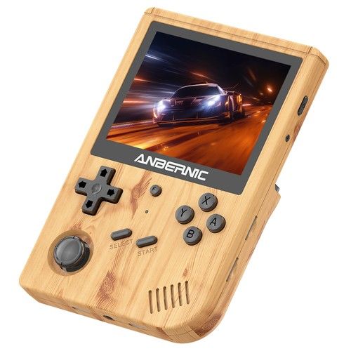 ANBERNIC%20RG351V%2064GB%20Handheld%20Game%20Console,%203.5%20Inch%20640*480P%20IPS%20Screen,%2012000%20Games,%20Dual%20TF%20Card%20Slot,%20Supports%20NDS,%20N64,%20DC,%20PSP,%20PS1,%20openbor,%20CPS1,%20CPS2,%20FBA,%20NEOGEO,%20NEOGEOPOCKET,%20GBA,%20GBC,%20GB,%20SFC,%20FC,%20MD,%20SMS,%20MSX,%20PCE,%20WSC%20-%20Wood%20-%20Image%202