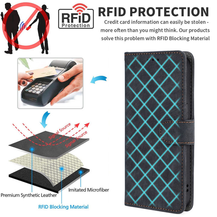 Vantime%20for%20Xiaomi%20Redmi%20Note%2013%20Pro+%20Plus%205G%20Multi-functional%20PU%20Leather%20Phone%20Case%20Wallet%20Case%20RFID%20Blocking%20-%20Image%202