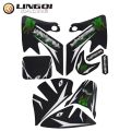 Racing Motorcycle Kohis Sticker Crf50 Paster Red Blue Yellow Green Motorcycle Decal Sticker For CRF 50cc Pit Dirt Bike Decals.