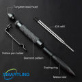 High Quality Metal Military Tactical Pen School Student Office Ballpoint Pens Emergency Glass Breaker Self Defense EDC Supplies.