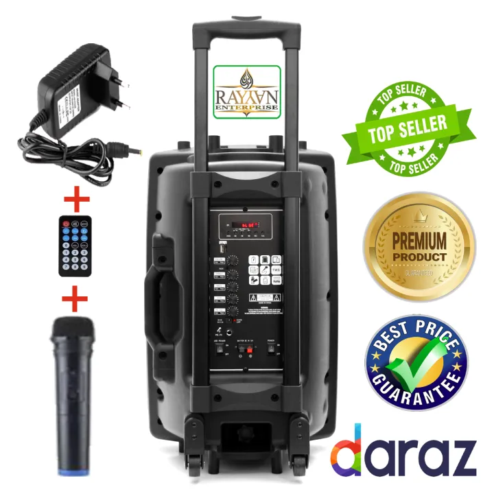 Bluetooth%20Wireless%20Microphone%20And%20Rechargeable%20Functions%20With%20Trolley%20Speakers%20=%20Speaker%20Size%2012%20"%20-%20%20Bluetooth%20Speaker%20-%20Image%2010