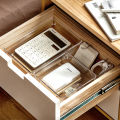 Multi-functional, lidless, multi-grid, multi-specification, transparent drawer storage box, Nachuan free combination, small sundries sorting box.