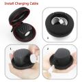 (New) portable charging holder dock charger cases hard protective travel case for Apple Watch Charger Series 1 2 3 smart fitness accessory. 