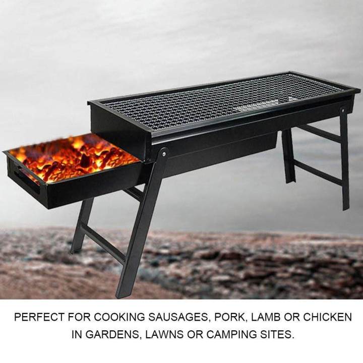 Portable%20BBQ%20Charcoal%20Barbecue%20Grill%20Machine%20-%2024%20Inch%20-%20Black%20-%20Image%203
