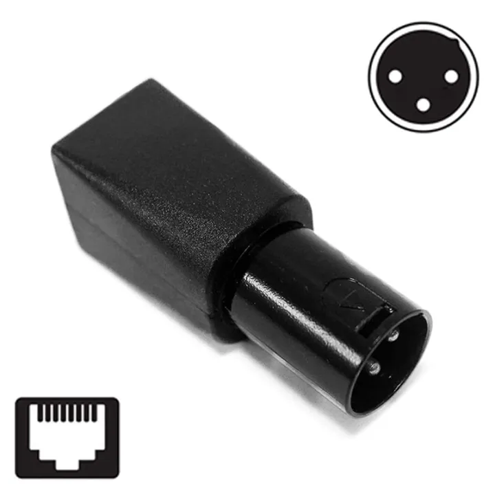 LKPCIGCXM%20DMX%20to%20RJ45%20Connector%20RJ45%20Ethernet%20to%203%20Pin%20XLR%20DMX%20Female%20&%20Male%20Adapter%20Sets%20(3PIN%201Pair)%20-%20Image%205