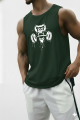 HARDER GYM Premium China mesh tank top // Sleeve less workout T-shirt For men.