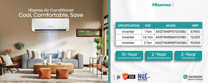 Hisense%201.5%20ton%20Inverter%2012%20years%20official%20warranty%20AS-18TW4RMATD01BU%20air%20Conditioner%20-%20Image%203