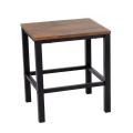 Modern Steel Accent Stool – Stylish & Durable Seating for Home, Office, or Café.