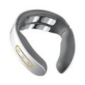 Smart Electric Massage Machine Neck and Shoulder Pulse Massager Kneading TENS Wireless Heat Cervical Vertebra Relax Pain Relief.