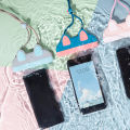 Xiaomiao TPU phone transparent diving cover, rain and dust proof bag, touch screen swimming waterproof bag. 