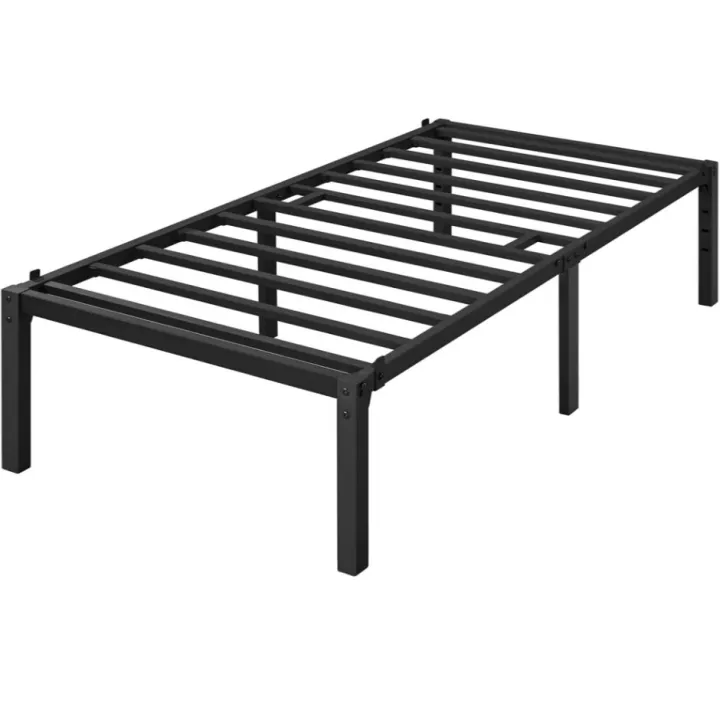 3ft%20x%207ft%20Black%20Metal%20Bed%20Frame%20%E2%80%93%20Sturdy%20&%20Minimalist%20Single%20Bed%20for%20Home%20or%20Guest%20Room%20-%20Image%202