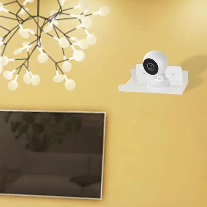 Wall%20Mounted%20Security%20Camera%20Shelf%20Transparent%20Floating%20Shelf%20For%20Router%20Punch-Free%20Shelf%20Adhesive%20Home%20Office%20Display%20Stand%20-%20Image%205