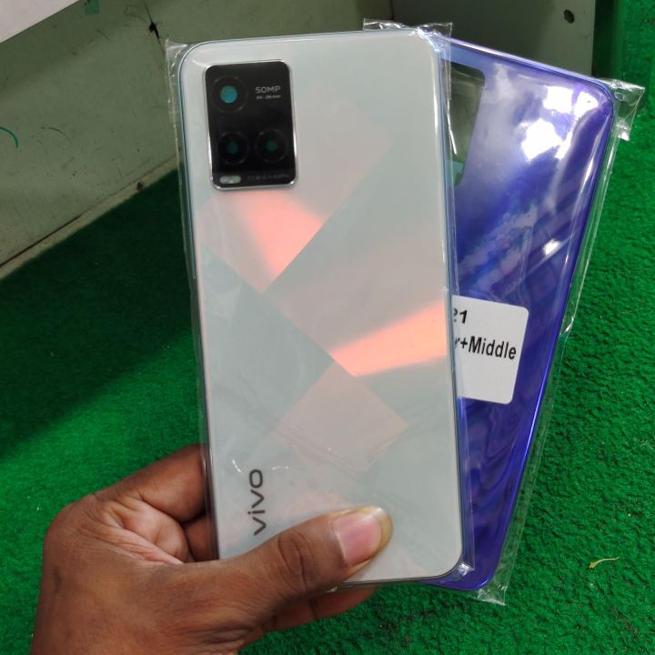 Replacement Backshell Panel for vivo Y21 Battery Back Door Back panel