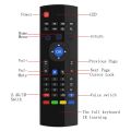 MX3-M Air Mouse Wireless 2.4G Remote Control Keyboard with Microphone for Android TV Box / Mini PC. 