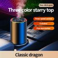 Car air freshener RGB Starry Sky Top 3-color starry sky car aromatherapy LED light USB charger essential oil diffuser. 