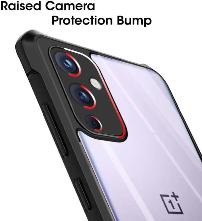 OnePlus%209%20Transparent%20Black%20Grip%20Back%20Cover%20Shockproof%20Protective%20Case%20-%20Image%205