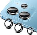 Camera Lens Protector Glass For Xiaomi Redmi Note 14 4G/Note 14 5G Metal Ring Aluminum Alloy Camera Lens Screen Cover.