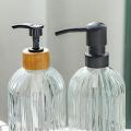 Glass Soap dispenser Convenient Empty 330ml/400ml Hand sanitizer Refillable  Bottle for Bathroom Kitchen Travel Home Public spaces Office Hotel Personal hygiene. 