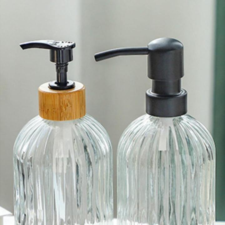 Glass%20Soap%20dispenser%20Convenient%20Empty%20330ml/400ml%20Hand%20sanitizer%20Refillable%20%20Bottle%20for%20Bathroom%20Kitchen%20Travel%20Home%20Public%20spaces%20Office%20Hotel%20Personal%20hygiene%20-%20Image%205