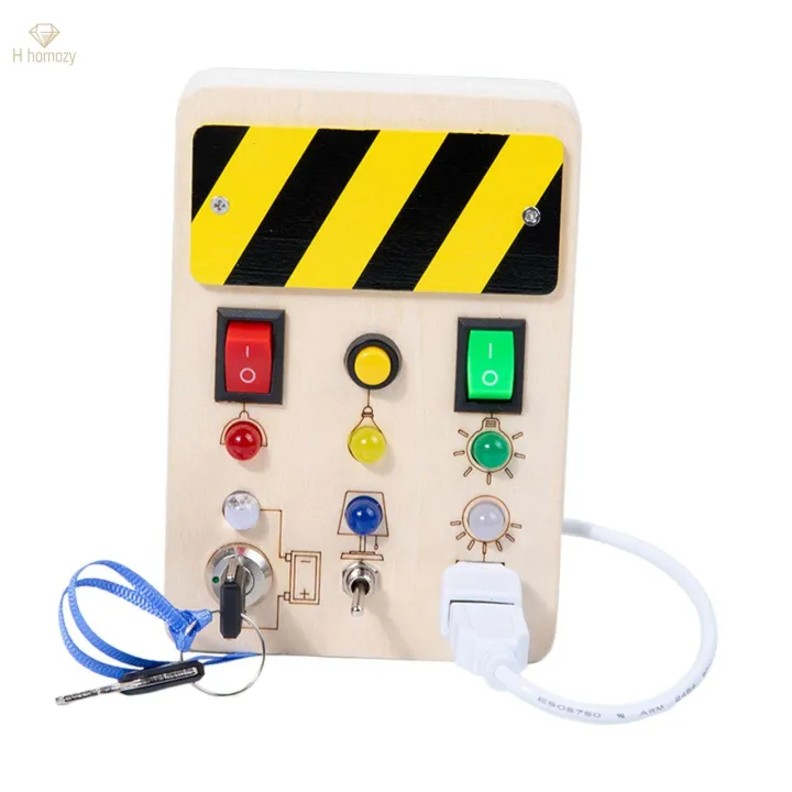 Montessori%20Toys%20with%20Switch,%20Toddler%20Busy%20Board%20Developing%20Teaching%20Aids%20Busy%20Board%20with%20led,%20for%20Outdoor%20Exercise%20Teaching%20Party%20-%20Image%203