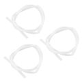 3pcs 8mm ID x 10mm OD Food Grade Flexible Hose Silicone Tubing Tube 1Meter. 