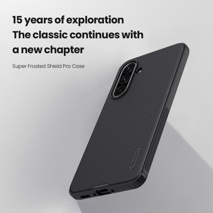 Nillkin%20Ultra%20Thin%20Frosted%20Shield%20Pro%20Case%20for%20Samsung%20Galaxy%20A36%205G%20-%20Dust-Proof,%20Fingerprint-Proof%20Protective%20Cover%20-%20Image%203