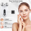 Microcurrent Technology microcurrent facial device Portable Handheld Ergonomic Design facial massager Rejuvenating Non-invasive makeup tools for Home Beauty Routine Professional Spa  Women Daily Skincare Facial Contouring. 
