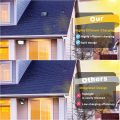 GC 56 Leds Outdoor Solar Wall Lights With Motion Sensor Super Bright Solar Security Light For Yard Deck Garage Porch Fence. 