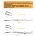 Multi-purpose Stainless Steel Tweezers Adjustable Slide Lock Anti-Static Tweezers Jewelry Making Tool For Electronic Component Repair Tools Clamping Diamond Jewelry Tools. 