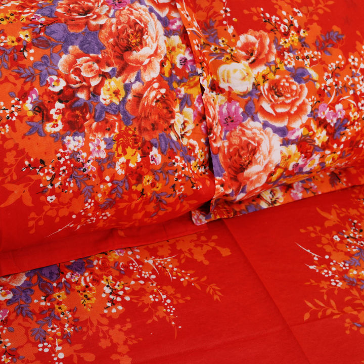 Digital%20Home%20Tex%208.5/7.5%20Feet%20Double%20Size%20Bedsheet%20with%20Two%20Pillow%20Covers%20-%20Elegant%20Design%20-%20Cozy%20Bedding%20-%20Stylish%20and%20Attractive%20Choice%20-%20Image%204