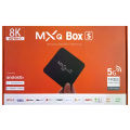 MXQ Pro 5G 8/128 GB 8K Smart Box with Free Tv Channel. 