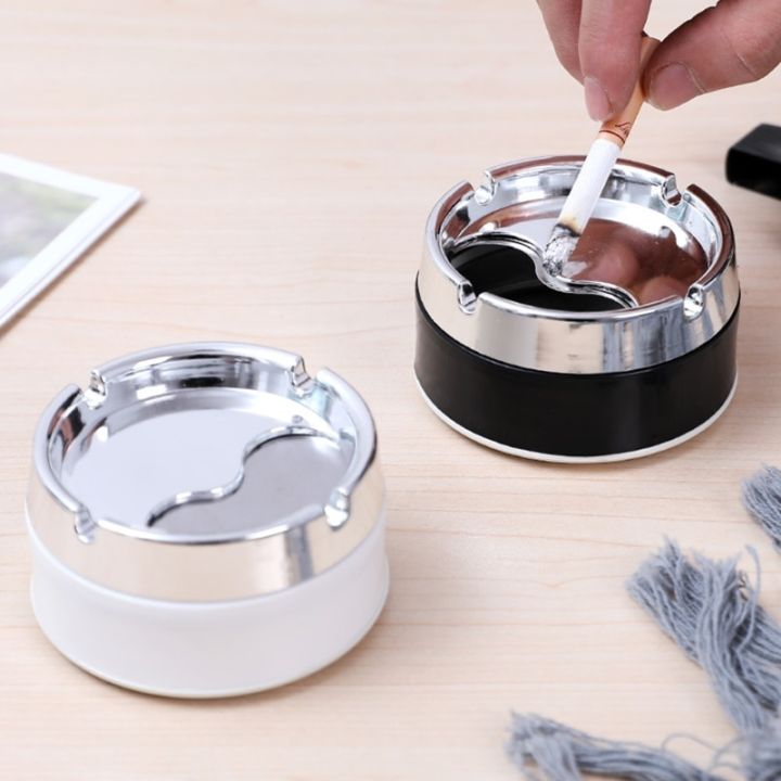 Stainless%20Steel%20Ashtray%20Round%20Windproof%20Ashtrays%20with%20Rotating%20Lid%20for%20Home%20Garden%20Outdoor%20Indoor%20ing%20Accessory%20-%20Image%205
