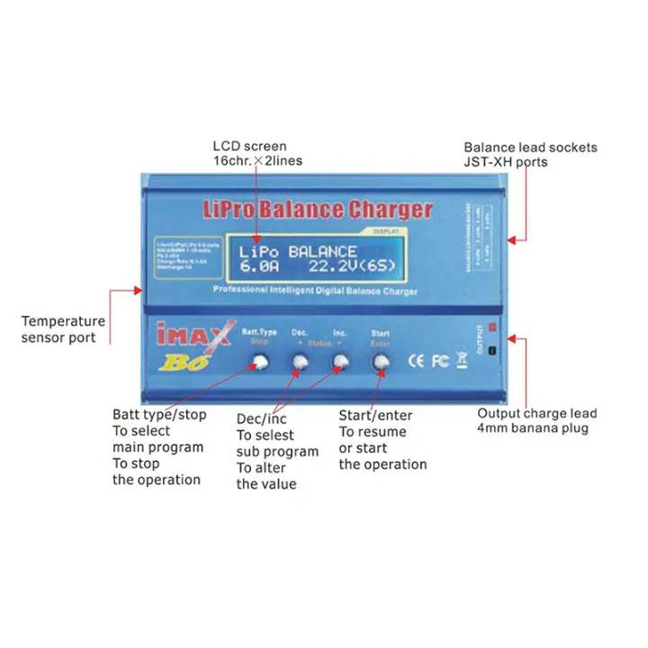 IMAX%20B6%20Balance%20Charger%20Discharger%20For%20RC%20Helicopter%20Re-peak%20NIMH/NICD%20LCD%20Battery%20Charger%20with%2015A%206A%20Power%20Adapter%20-%20Image%204