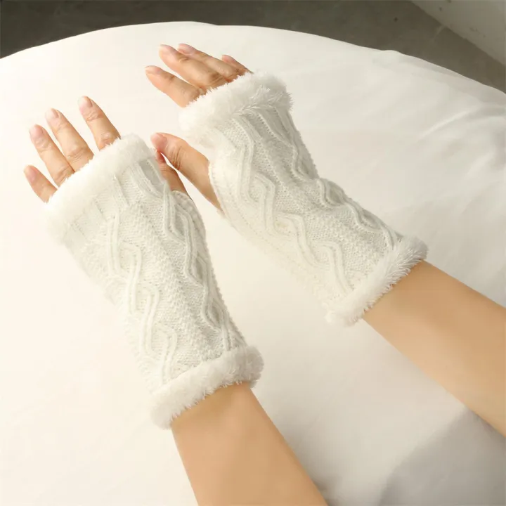 Fleece%20Thickened%20Gloves%20Cropped%20Knitted%20Fingerless%20Plush%20Sleeves%20Winter%20Warm%20%20%20Gloves%20Acrylic%20Velvet%20Mittens%20for%20Women%20Girls%20-%20Image%206