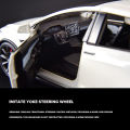 Scale 1/24 Tesla Model X with Charging Pile Metal Cars Toys Diecast Alloy Car Model Gift for Boys Children Kids Toy Vehicles. 