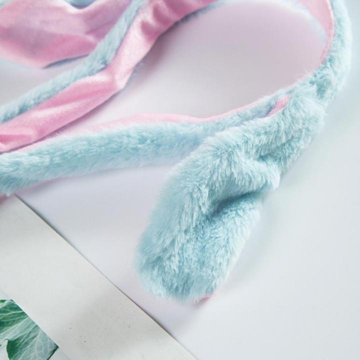 Bunny%20Ears%20Headband%20Moving%20Cute%20Warm%20Plush%20Airbag%20Rabbit%20Funny%20Gift%20Movable%20SUPER%20BABY%20-%20Image%204