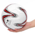 Machine Sewn Football Indoor and Outdoor Students Training Soccer Ball Size 4. 