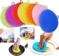 3 pcs Silicone Dish Washing Sponge Scrubber Cleaning Antibacterial Kitchen Tools Kitchen Accessories.