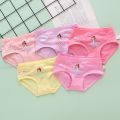 Girls' Underwear Kids Panties Shorts Cartoon Cat Pattern 5pieces Lot For Girls 4-12 Toddler Boxer Briefs Youth Cotton Briefs. 