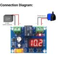 XH-M609 DC 12V-36V Charger Module Voltage OverDischarge Battery Protection Precise Undervoltage Protection Module Board. 