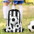 12x Drawstring Bag Outdoor for Swimming Gears Football Sporting Accessories.