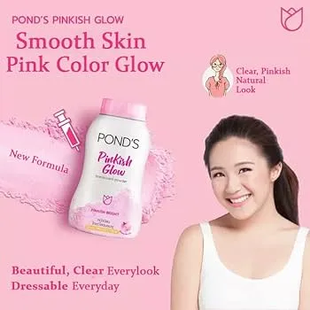 PONDS%20Pinkish%20White%20Glow%20Face%20Powder%2050g%20THAILAND%20-%20Image%202