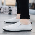 2023 New Spring/Summer Autumn Doug Shoes Men's Casual Leather Shoes Lazy Old Beijing Cloth Shoes Dad Men's Shoes. 