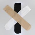 10 pairs/pack Hot Basal Silk Knee High Socks 20D/40D/70D Elastic Ultra-thin Transparent Nylon Half Stocking. 